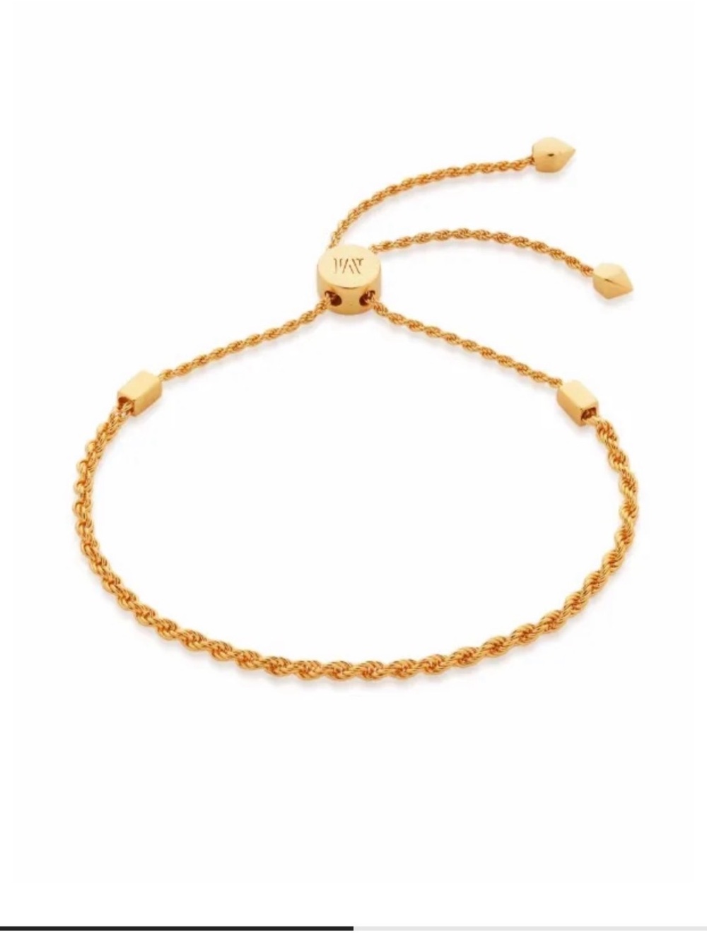 Monica Vinader
Corda fine chain friendship bracelet